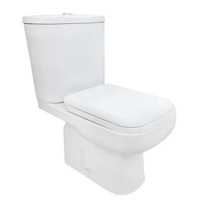 Chaozhou White Color Two Pieces Ceramic Toilet