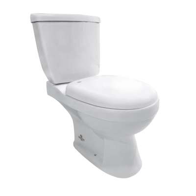 Goodone Cheap Ceramic Washdown P Trap Pedestal Two Piece Toilet Bowl