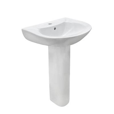 Goodone Modern Cheap Freestanding Bathroom Hand Wash Pedestal Basin